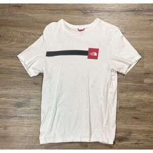 The North Face‎ white t-shirt Size S